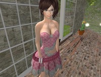 ピンクなSpring Dress
