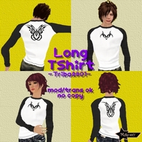 ロングTシャツ -Tribal- （ユニセックス）