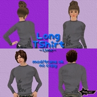 ロングTシャツ -Ume- （ユニセックス）