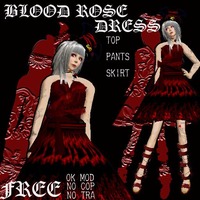 BLOOD　ROSE　DRESS