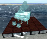 クリスタルなピアノ