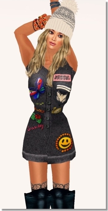Free 超かわジャンプスーツ & Sexy Boots