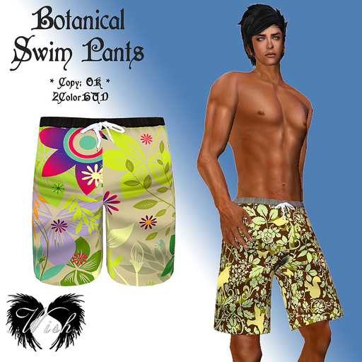 新作 水着「Botanical」