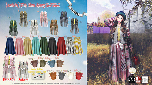 {amiable}Girly Tulle Spring GACHA@ the Chapter Four.