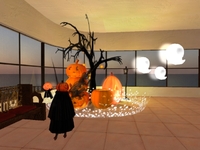 お部屋がハロウィン