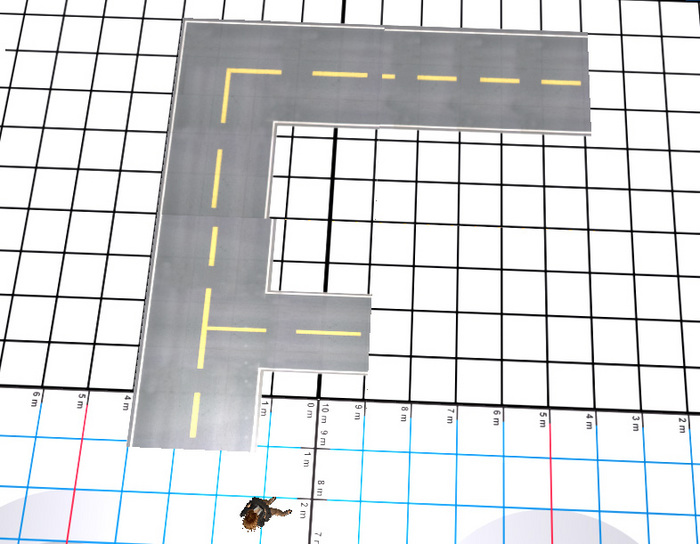 道路のテクスチャ-テスト