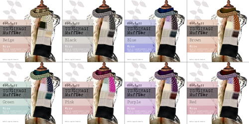 TSUGIHAGI Muffler 20%OFF