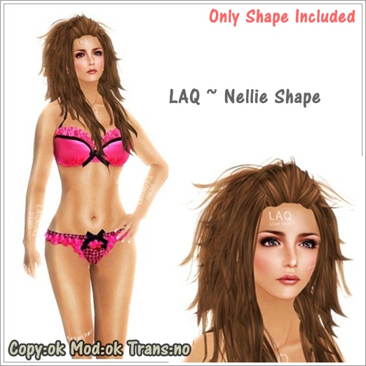 Laqroki Nellie shape and more
