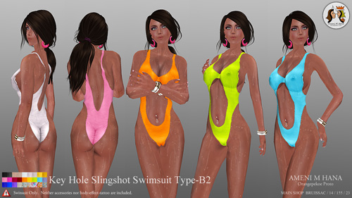 Key Hole Slingshot Swimsuit