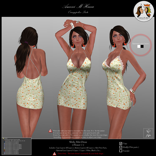 Slinky Mini Dress Series