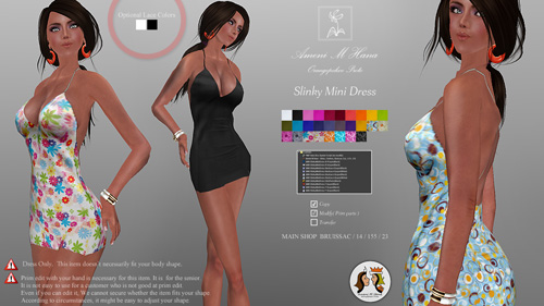 Slinky Mini Dress Series