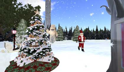 【海岸のあるクリスマスショップ】