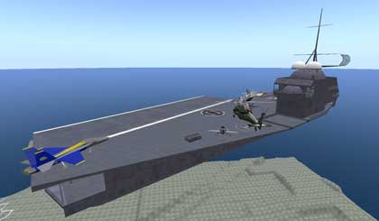 【空中の巨大航空母艦】
