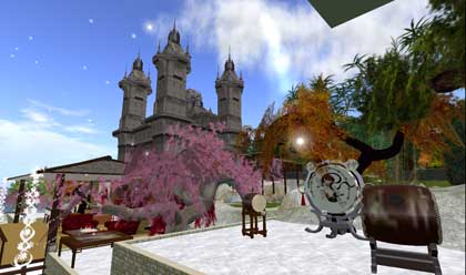 【桜村はSLで最も親しみやすい場所です】