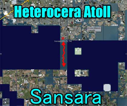 【Sansaraへ「連絡船」で行けた!】