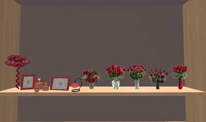 【Freebies(1L$)】蘭、キャンドル
