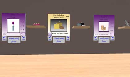 【Freebies(1L$)】蘭、キャンドル