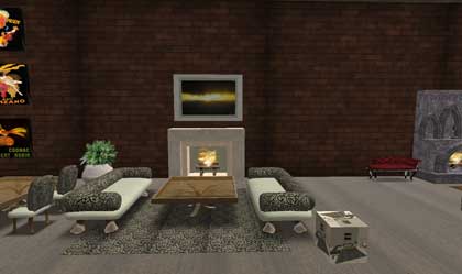 【フリー】Couch、Rugs(家具店)