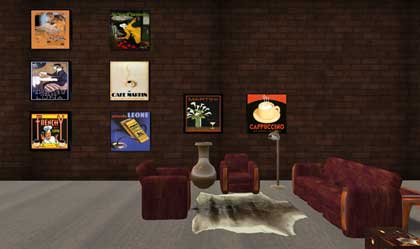 【フリー】Couch、Rugs(家具店)