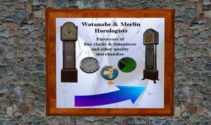 【時計師の店】Watanabe & Merlin