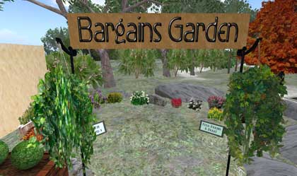 【フリー植物FullPerm】BargainsGarden