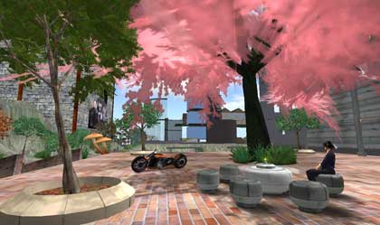 【Orange Forest Cherry Square】