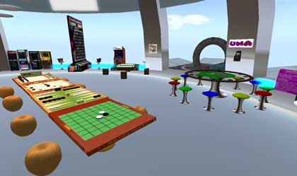 【高さ4千メートルのゲームコーナー】
