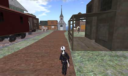 【Old West Town】古い西部の町
