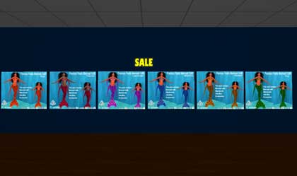 【アクアのお店】フリー(ウサギスリッパ)