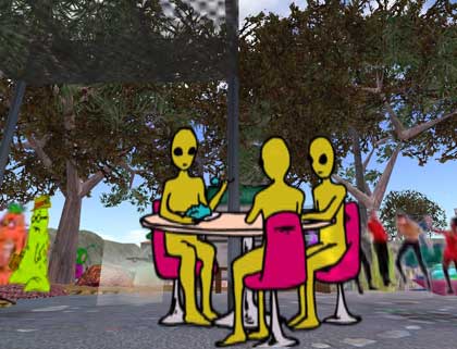 【北大陸「UFO見張搭」】