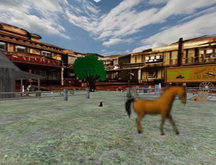 【Western Corral】動物がいました