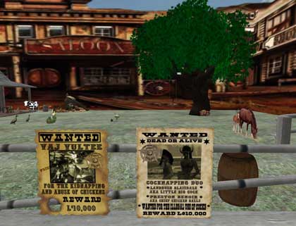 【Western Corral】動物がいました