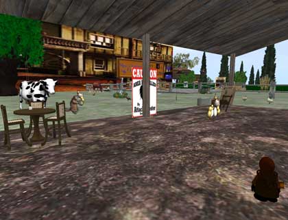 【Western Corral】動物がいました