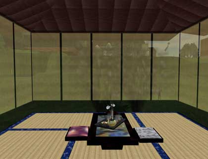 【通行人は、丘の茶屋で元気を回復するために招待されます】