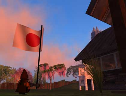 【フリー】SECOND LIFE Logo Flag