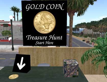 【ハント】GOLD COIN Treasure Hunt