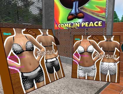 【フリー 1L$】Bikini top + Pants