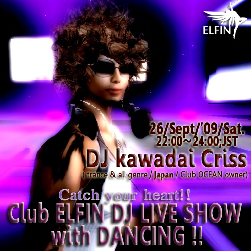 Club Elfin DJ LIVE Schedule　
