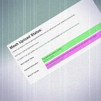 MESH Upload Status