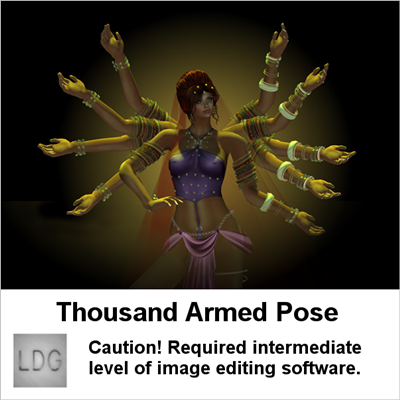 Thousand Armed Pose
