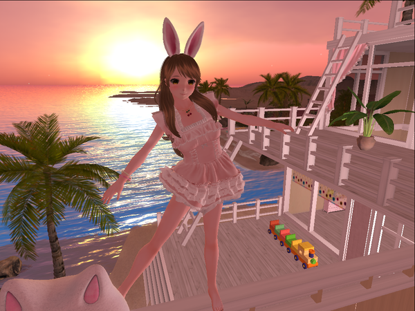 +Half-Deer+ ぺたーってしてる うさぎさん☆ +Half-Deer+ ぺたーってしてる うさぎさん☆