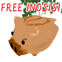 フリー イノシシボタン鍋? free