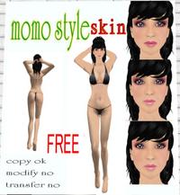 スキン無料に!!（momo style skin）