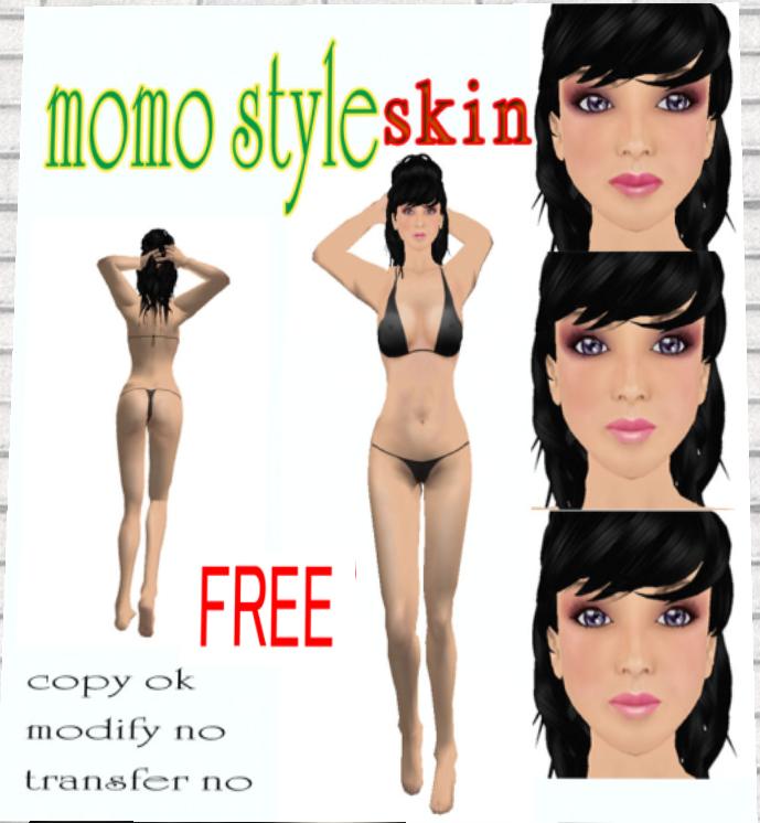 スキン無料に!!（momo style skin）