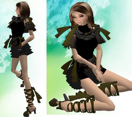 戦う女の子のBattle dress Set!!