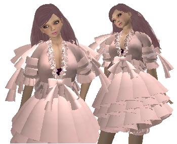 桜色ドレスセット(靴入り)♪