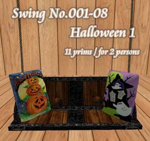 ブランコ)50)ハロウィーン用2種です。