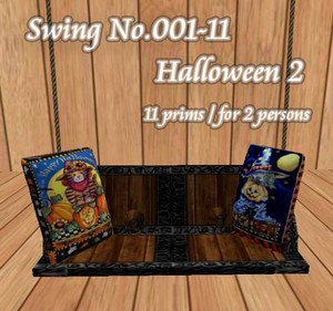 ブランコ)50)ハロウィーン用2種です。