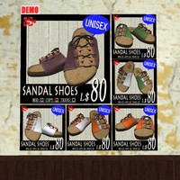サンダル発売。