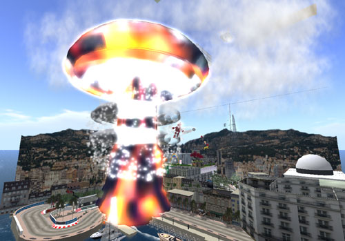 核爆発!